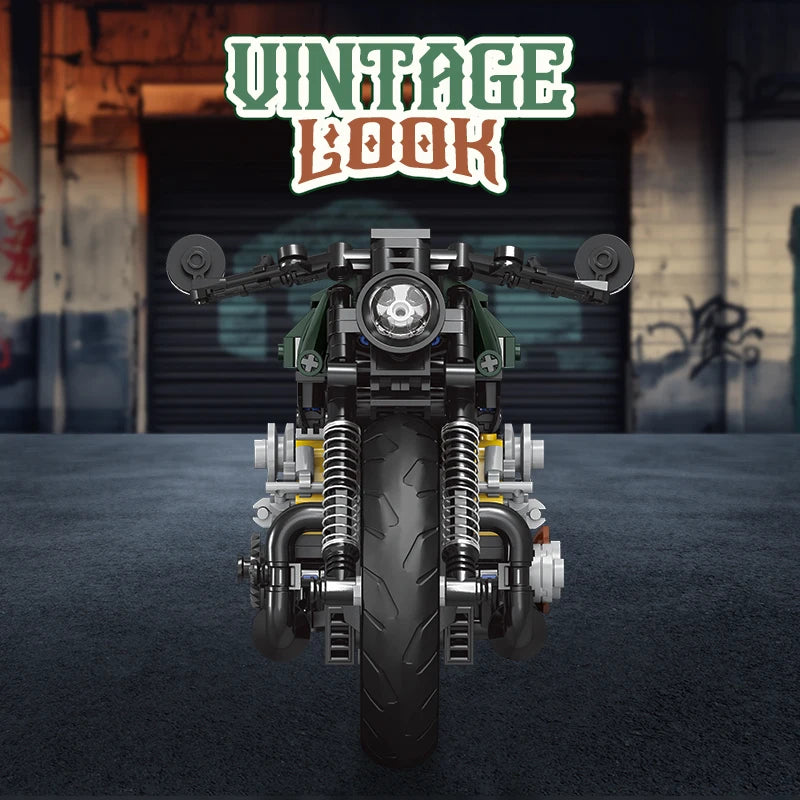 Motorcycle Building Set 600+ PCS